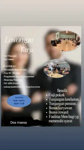 Lowongan pekerjaan