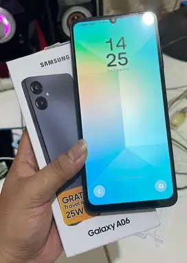 Samsung A06 Ram 4+4/64 fullset mulus