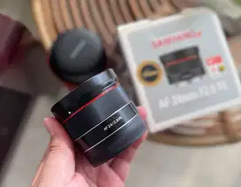 Lensa Samyang AF 24mm f2.8 for FE Sony Fullframe Like New