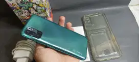 Xiaomi Redmi Note 10 NFC Dualsim 5G RAM 6/128GB Hijau Lengkap BU BT/TT