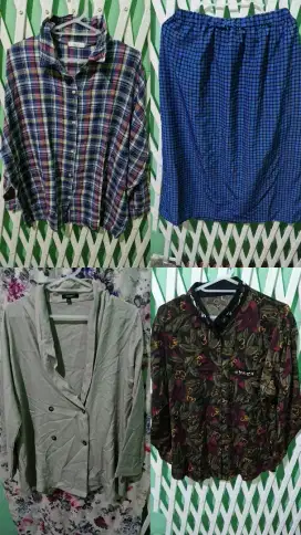 Kemeja,blezer,rok,dan pasmina casmeer