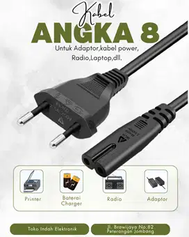 Kabel Angka 8/ Kabel Power