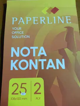 Dibutuhkan admin nota merangkap onlineshop