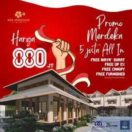 Spesial Price Kemerdekaan Hanya 1Unit Ara Zenhouse Pamulang Tangsel