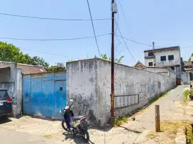 Tanah Jagalan 1430Mt, Ld 20Mt,bonus Gudajalan Ir Juanda, Jebres,Solo