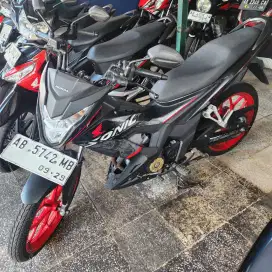 Sonic 150 hitam 2019 gbm bisa dp200rb  kredit atau tunai