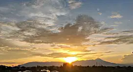 Rumah villa luas view kebun dan gunung indah dekat Batusuki
