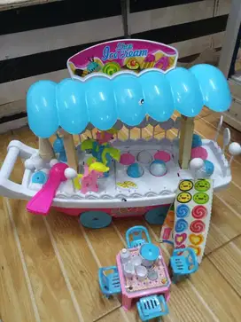 mainan anak troli ice cream