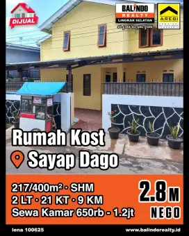 Barang Langka Dijual Kostan Aktif Kondisi Full Di Dago Murah Pisan