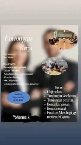 Lowongan pekerjaan