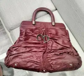 PL Dior Karenina warna burgundy, original
