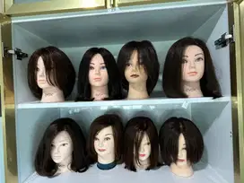 Dicari hair stylist dry cut untung gunting wig