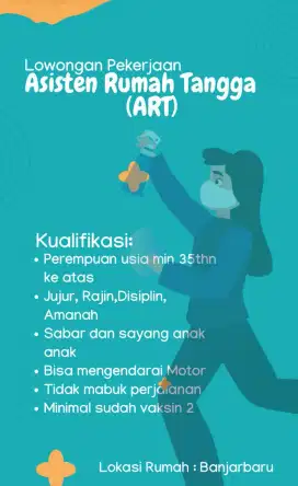 Dicari segera ART