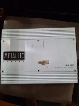 POWER AMPLI AMPLIFIER METALLIC CHRONO MT 157