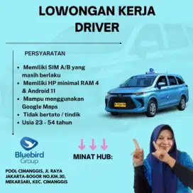 Pengemudi driver taxi blue bird pool cimanggis