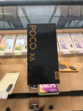 Poco X6 5G 12/256 New Garansi resmi TAM 15 bulan