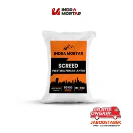 Semen Plester Dan Perata Lantai, Screed Cement, Indra Mortar