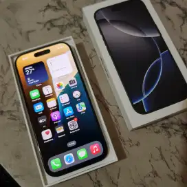 Iphone 16 Pro 256gb Garansi Juni BH 100% Mulus No Minus Fullset