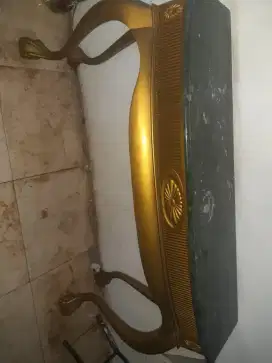 Meja Bufet Marmer Hijau