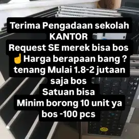 Laptop & Notebook •Second BERGARANSI •Harga Terjangkau •Siap Pakai