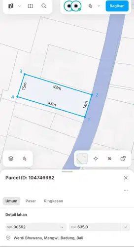TANAH PLOT KECIL DI PADONAN CMD098