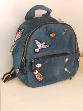 TAS RANSEL ZARA DENIM