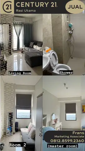 DIJUAL 1 UNIT APARTEMEN DI TRANSPARK CIBUBUR HARJAMUKTI DEPOK