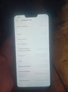 Realme 2 ram 3gb internal 32 4g normal tinggal pakai
