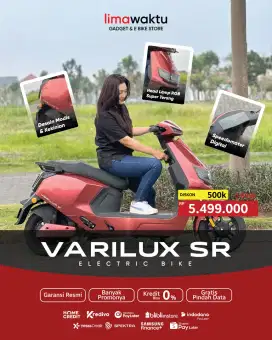 SEPEDA LISTRIK VARILUX SR TERMURAH