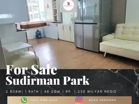 Dijual Apartement Sudirman Park 2 BR Furnished Bagus Tower A