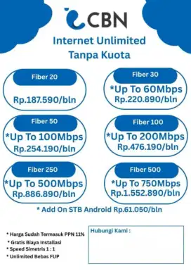 WIFI Internet CBN