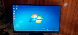 Jual murah Monitor Led 22inc merek AOC Hdmi normal