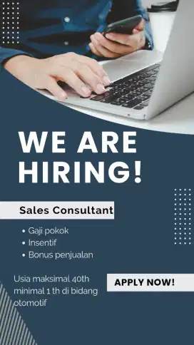 Sales consultant otomotif