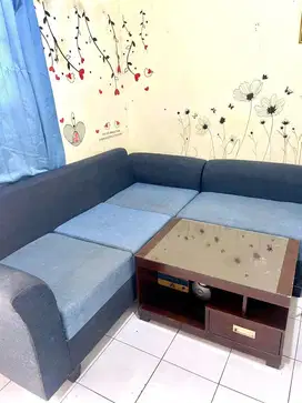 Sofa leter L / Bangku Leter L