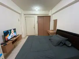 studio full furnish, lantai rendah