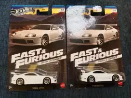 Hotwheels supra Brian fast n furious putih