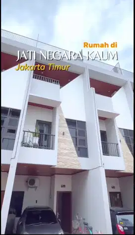 JATIKAUM TOWNHOUSE JATINEGARA RUMAH BARU NYAMAN & STRATEGIS