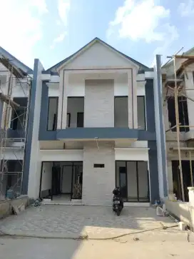 4menit Exit Tol Rumah Baru 2lantai Eksterior Mewah Interior Minimalis