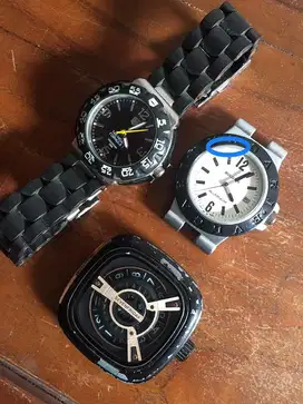 Jam tangan Blv,Tag,7friday sepaket