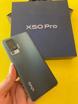 Vivo X50 8/256gb lengkap ori