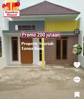 rumah baru dijual murah diperumahan syariah dengan type terbaru