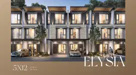 Rumah luxury 3 Lantai Elysia Lavia Living di Jakarta Barat