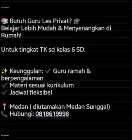 Jasa Guru Private.