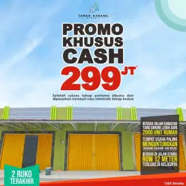 Dijual Cash Ruko 1 Lantai