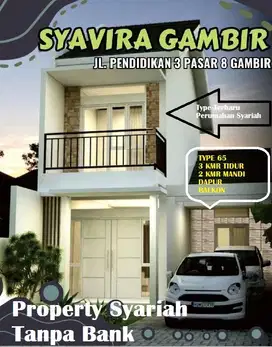 hunian baru 2 lantai dijual harga promo diperumahan syariah ditembung