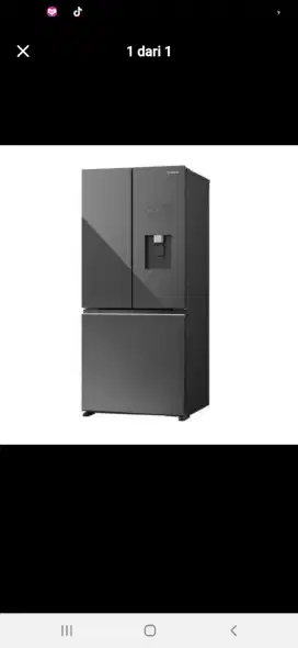 PANASONIC REFF 3DOOR NR-CW530XMMS 492LTR