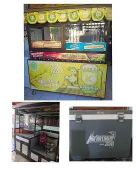 Jual full set gerobak merk Krenchise
