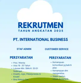 Lowongan pekerjaan
