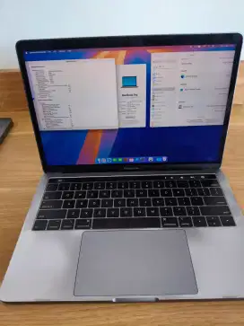 Macbook Pro 2018 13 I5 Pinkspot second Garansi
