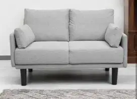 Sofa 2 seater + bantal sofa